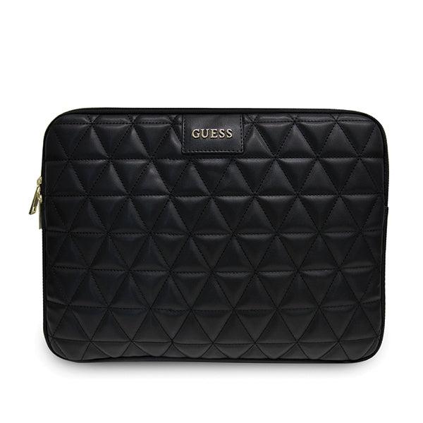 Guess Quilted dėklas 13" nešiojamajam kompiuteriui – juodas -- Laptop Bags