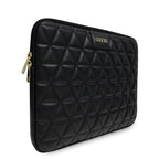 Guess Quilted dėklas 13" nešiojamajam kompiuteriui – juodas -- Laptop Bags
