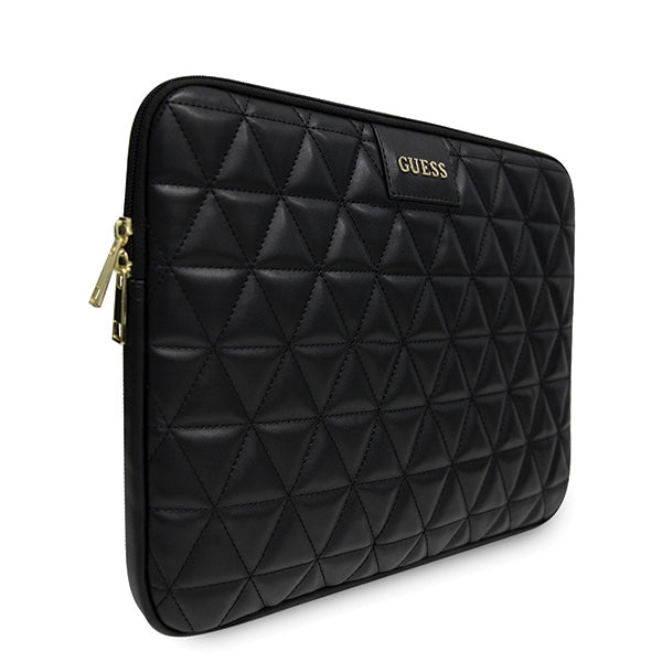 Guess Quilted dėklas 13" nešiojamajam kompiuteriui – juodas -- Laptop Bags