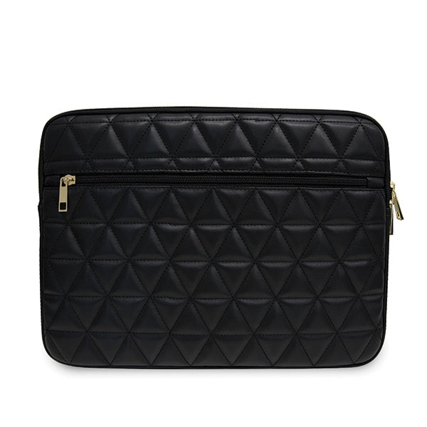 Guess Quilted dėklas 13" nešiojamajam kompiuteriui – juodas -- Laptop Bags