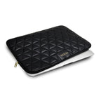 Guess Quilted dėklas 13" nešiojamajam kompiuteriui – juodas -- Laptop Bags