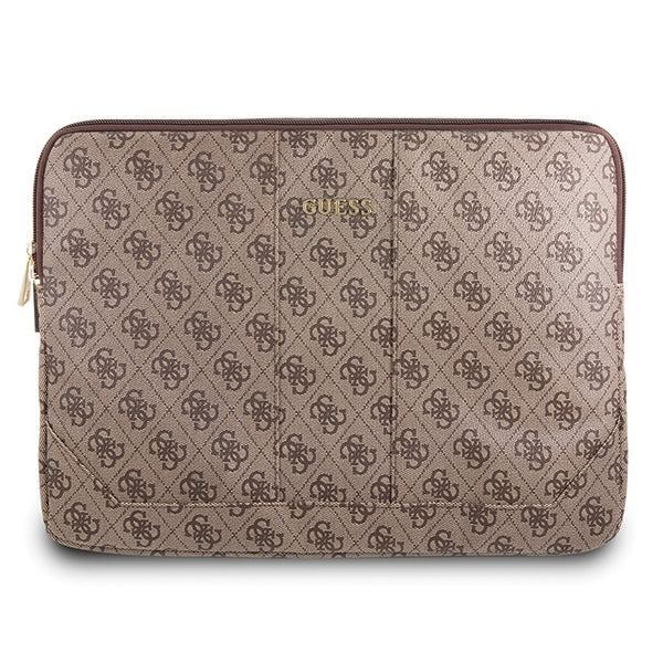 Guess Uptown dėklas 13" nešiojamajam kompiuteriui – rudas -- Laptop Bags