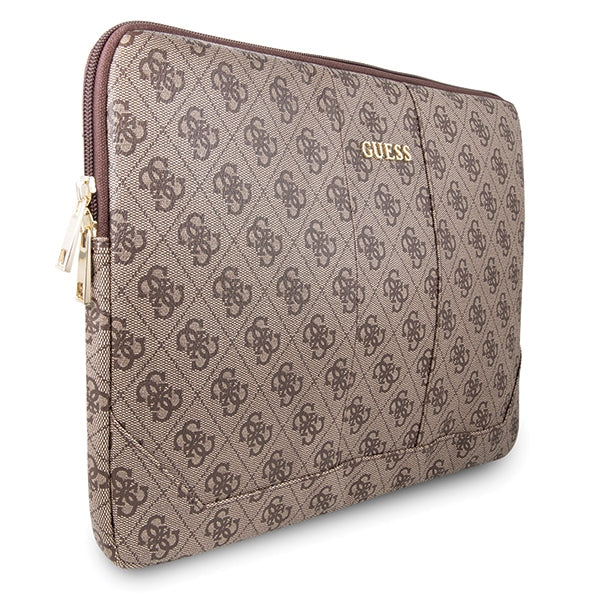 Guess Uptown dėklas 13" nešiojamajam kompiuteriui – rudas -- Laptop Bags