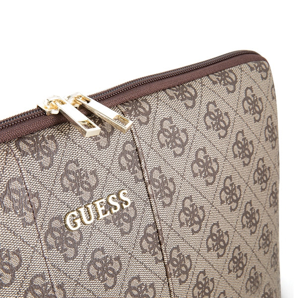 Guess Uptown dėklas 13" nešiojamajam kompiuteriui – rudas -- Laptop Bags