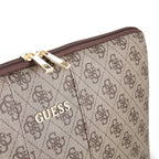 Guess Uptown dėklas 13" nešiojamajam kompiuteriui – rudas -- Laptop Bags