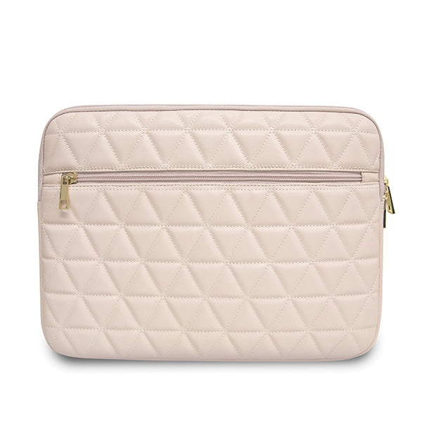 Guess Quilted dėklas 13" nešiojamajam kompiuteriui – rožinis -- Laptop Bags