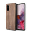 Mercedes-Benz Wood Line riešutmedžio dėklas Galaxy S20 – rudas -- Samsung Galaxy S20