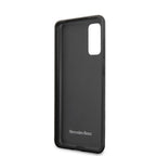 Mercedes-Benz Wood Line riešutmedžio dėklas Galaxy S20 – rudas -- Samsung Galaxy S20