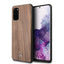 Mercedes-Benz Wood Line riešutmedžio dėklas Galaxy S20+ – rudas -- Samsung Galaxy S20+