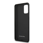 Mercedes-Benz Wood Line riešutmedžio dėklas Galaxy S20+ – rudas -- Samsung Galaxy S20+