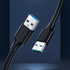 Ugreen USB 2.0 laidas (kištukas) - USB 2.0 (kištukas) 1 m juodas (US128 10309) -- Cell phone cables