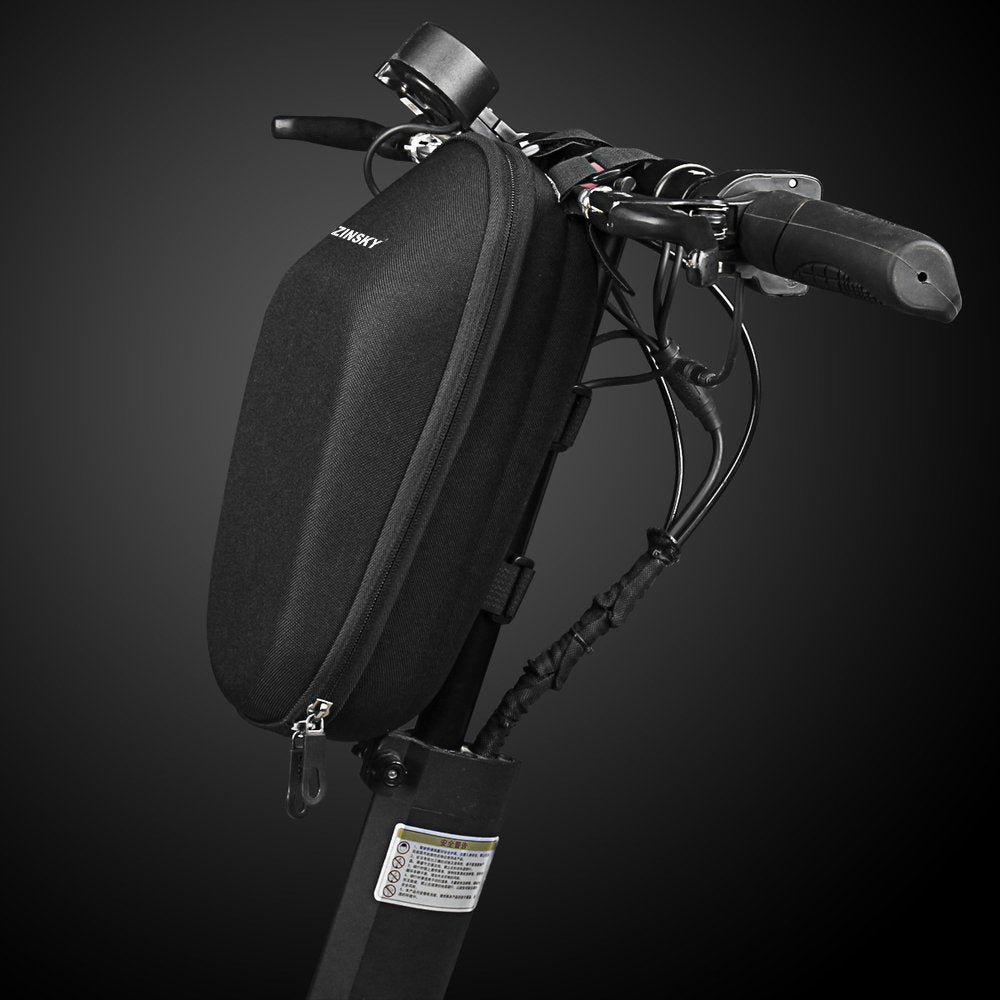 Wozinsky nepralaidus vandeniui paspirtuko rankenės krepšys 4L juodas (WSB1BK) -- Bicycle Bags