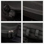Wozinsky nepralaidus vandeniui paspirtuko rankenės krepšys 4L juodas (WSB1BK) -- Bicycle Bags