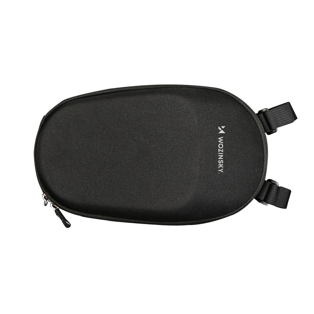 Wozinsky nepralaidus vandeniui paspirtuko rankenės krepšys 4L juodas (WSB1BK) -- Bicycle Bags