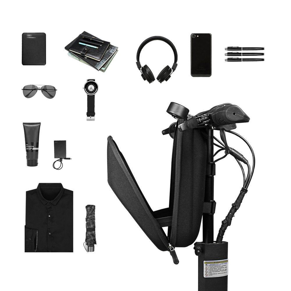 Wozinsky nepralaidus vandeniui paspirtuko rankenės krepšys 4L juodas (WSB1BK) -- Bicycle Bags
