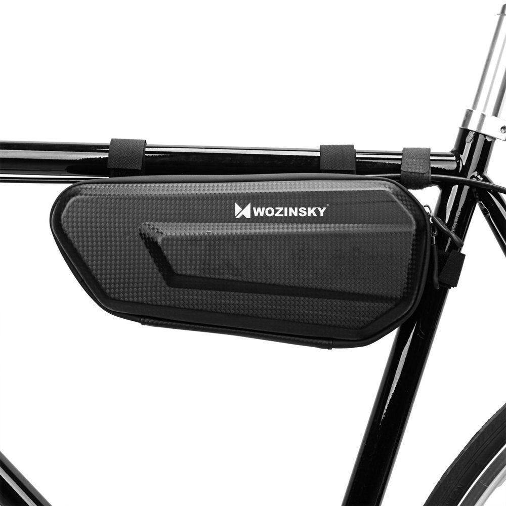 Wozinsky dviračio rėmo krepšys 1,5L juodas (WBB10BK) -- Bicycle Bags