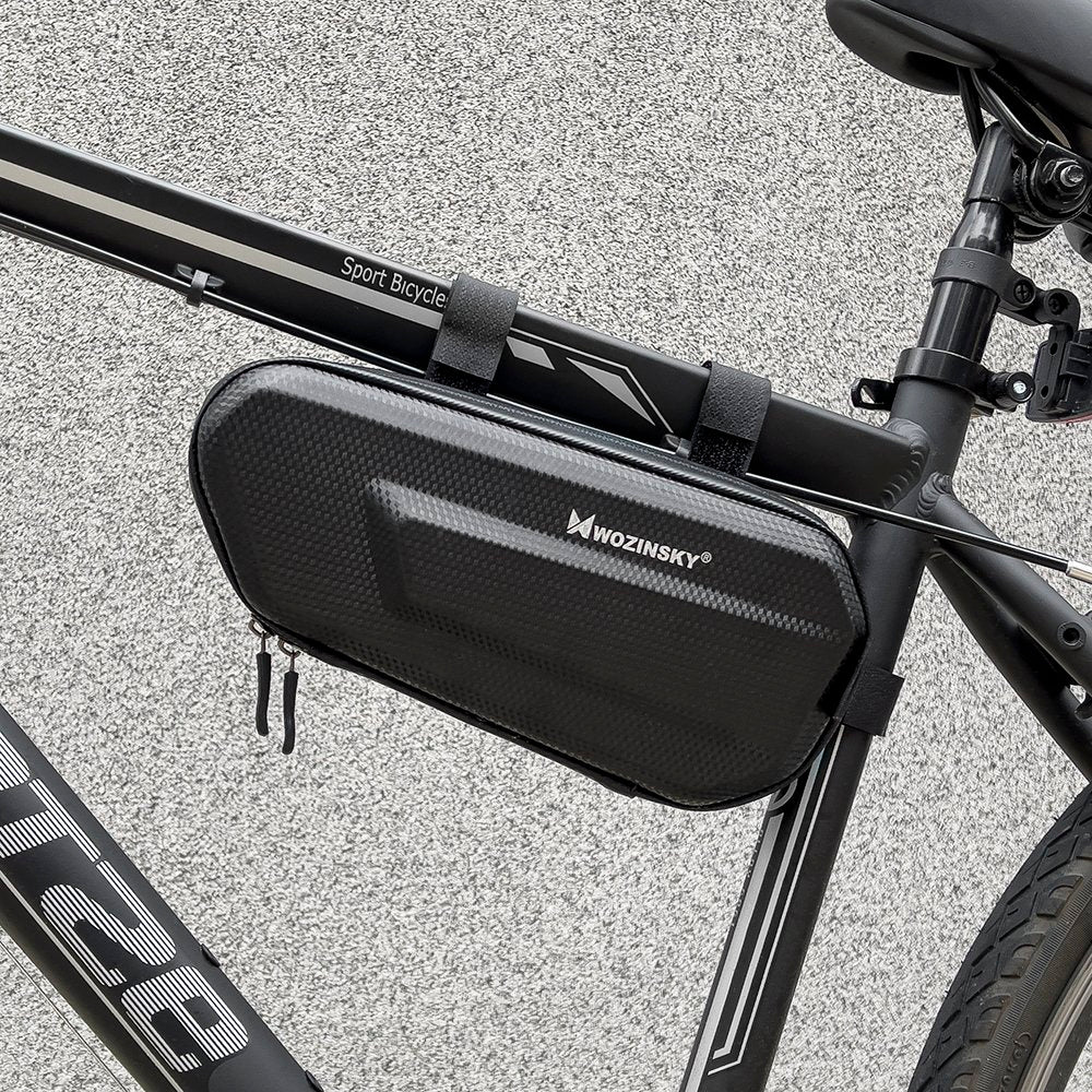 Wozinsky dviračio rėmo krepšys 1,5L juodas (WBB10BK) -- Bicycle Bags