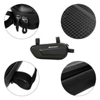 Wozinsky dviračio rėmo krepšys 1,5L juodas (WBB10BK) -- Bicycle Bags