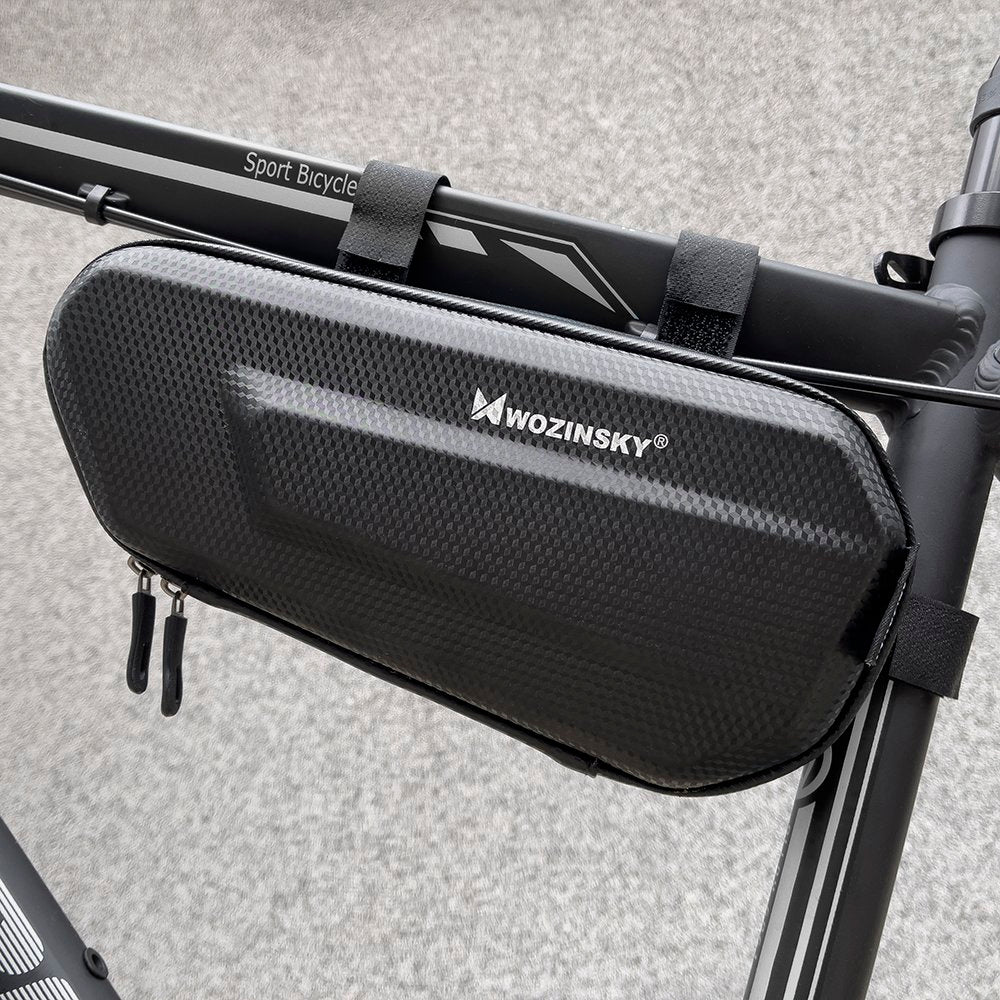 Wozinsky dviračio rėmo krepšys 1,5L juodas (WBB10BK) -- Bicycle Bags