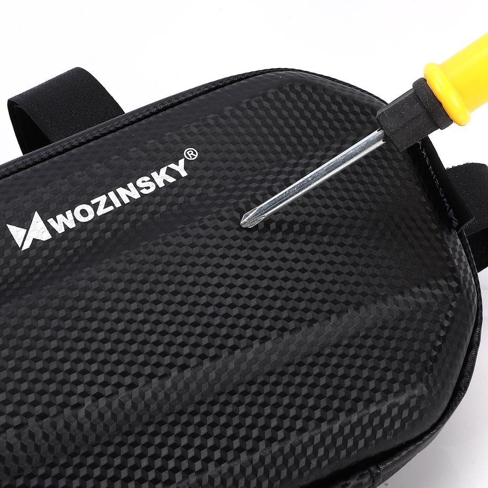 Wozinsky dviračio rėmo krepšys 1,5L juodas (WBB10BK) -- Bicycle Bags