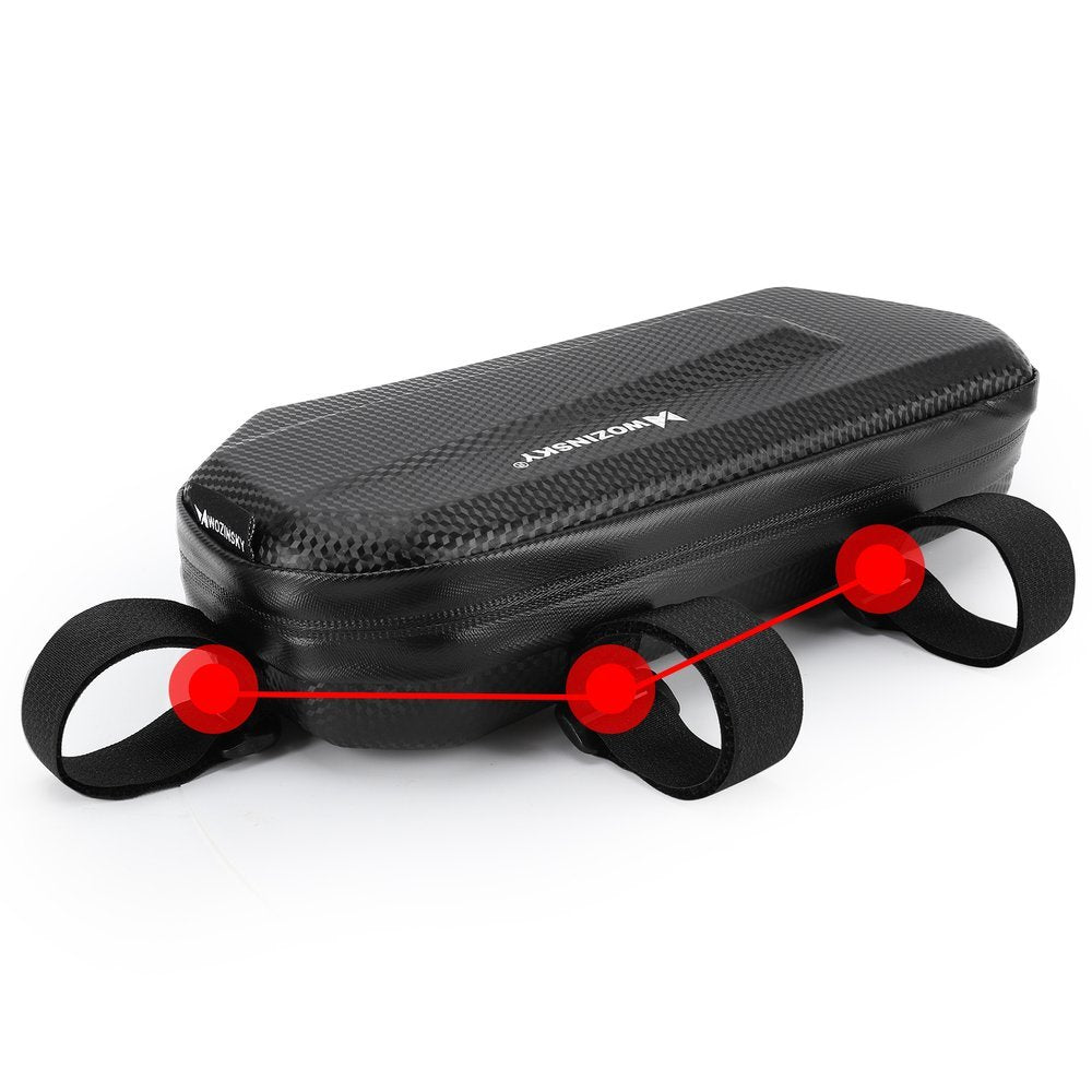 Wozinsky dviračio rėmo krepšys 1,5L juodas (WBB10BK) -- Bicycle Bags