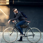 Wozinsky dviračio rėmo krepšys 1,5L juodas (WBB10BK) -- Bicycle Bags