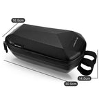 Wozinsky nepralaidus vandeniui elektrinio paspirtuko rankenės krepšys 4L juodas (WSB2BK) -- Bicycle Bags
