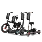 Wozinsky nepralaidus vandeniui elektrinio paspirtuko rankenės krepšys 4L juodas (WSB2BK) -- Bicycle Bags