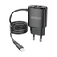 Dudao įkroviklis 2x USB su integruotu 12W Lightning laidu juodas (A2ProL black)