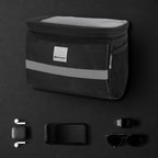Wozinsky Dviračio rankraščio krepšys su telefono dėklu 2L juodas (WBB12BK) -- Bicycle Bags