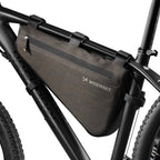 Wozinsky dviračio rėmo krepšys 3.5L pilka (WBB15BK) -- Bicycle Bags