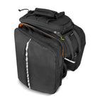 Wozinsky Didelis dviračio bagažo krepšys 35l + lietaus apsauga juodas (WBB19BK) -- Bicycle Bags