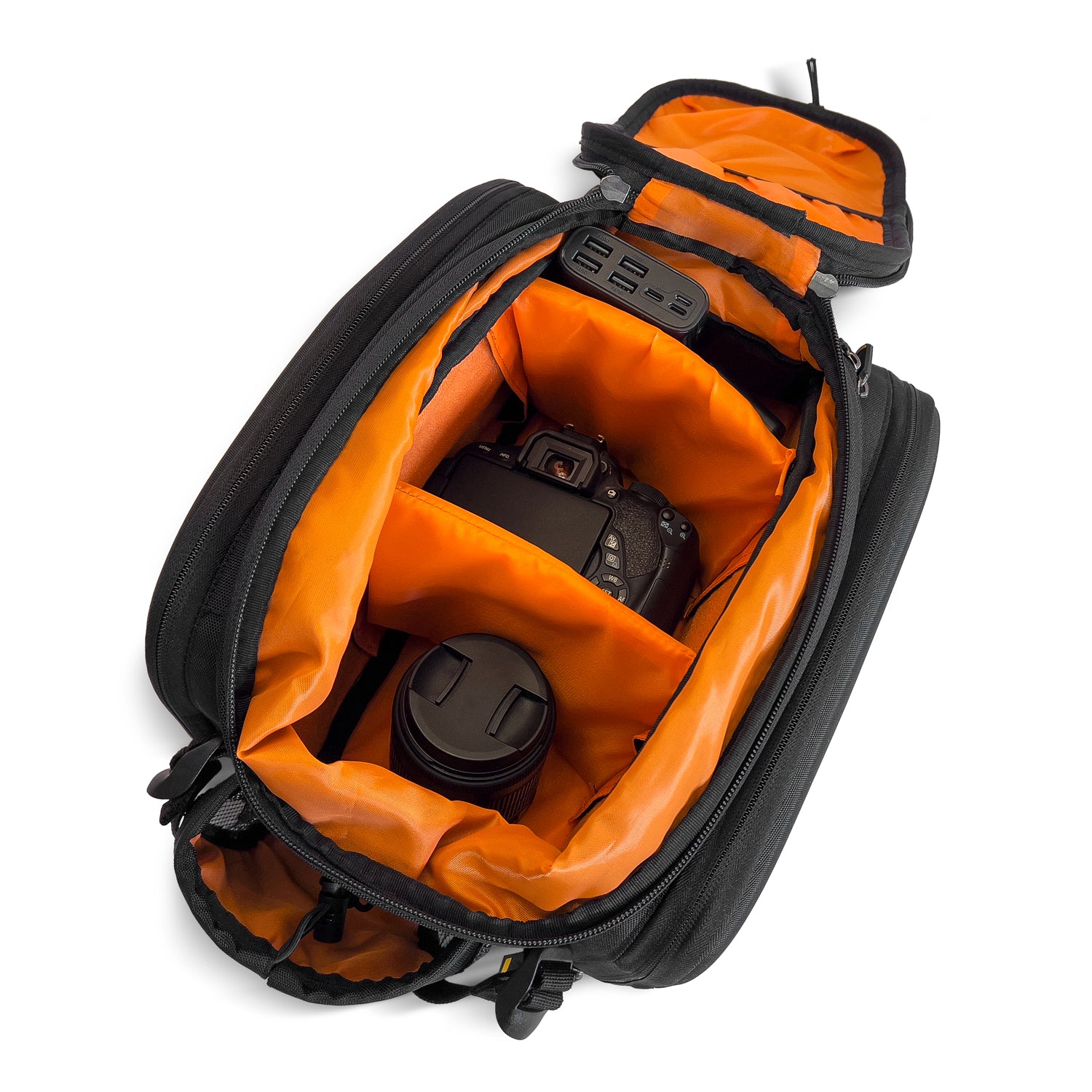 Wozinsky Didelis dviračio bagažo krepšys 35l + lietaus apsauga juodas (WBB19BK) -- Bicycle Bags
