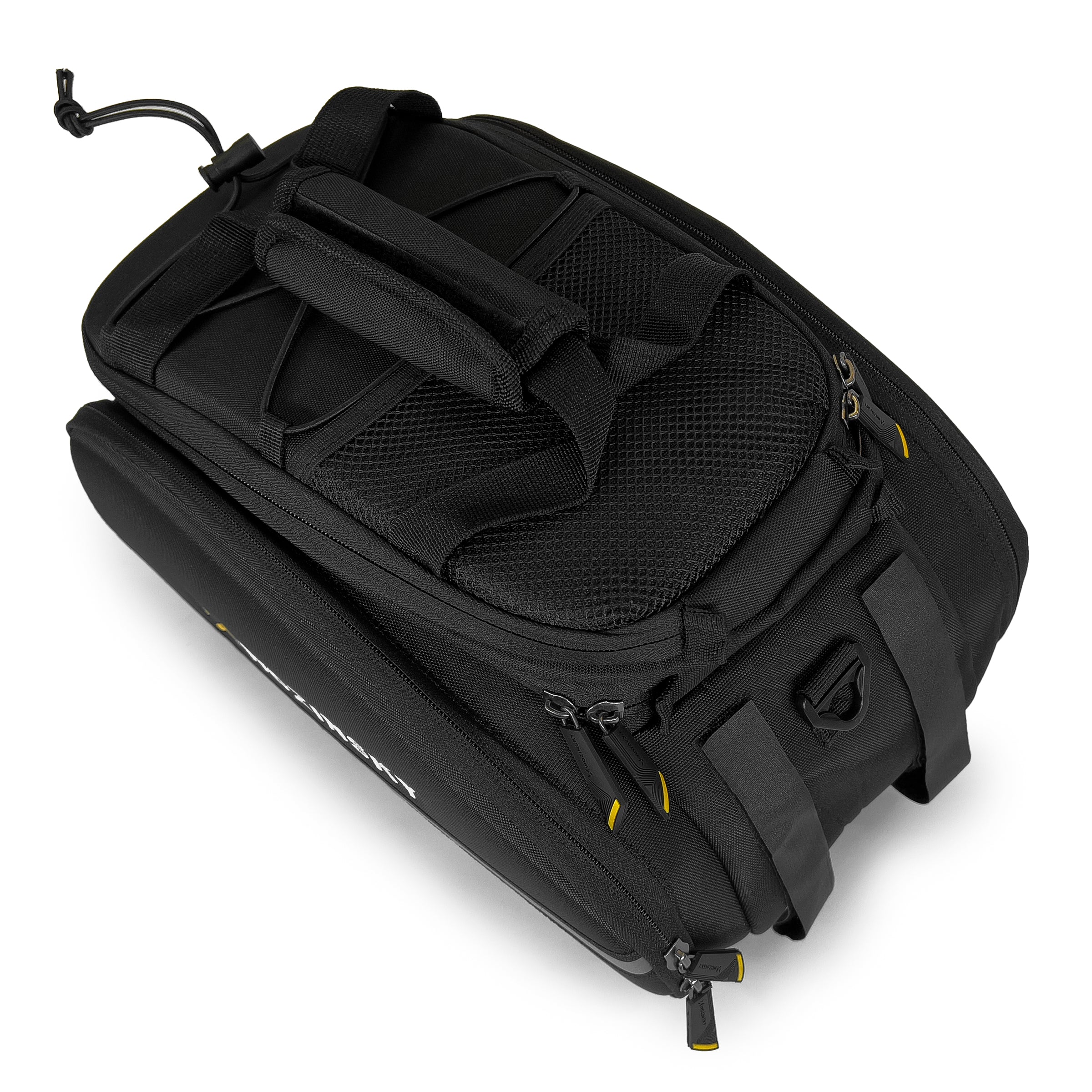Wozinsky Didelis dviračio bagažo krepšys 35l + lietaus apsauga juodas (WBB19BK) -- Bicycle Bags