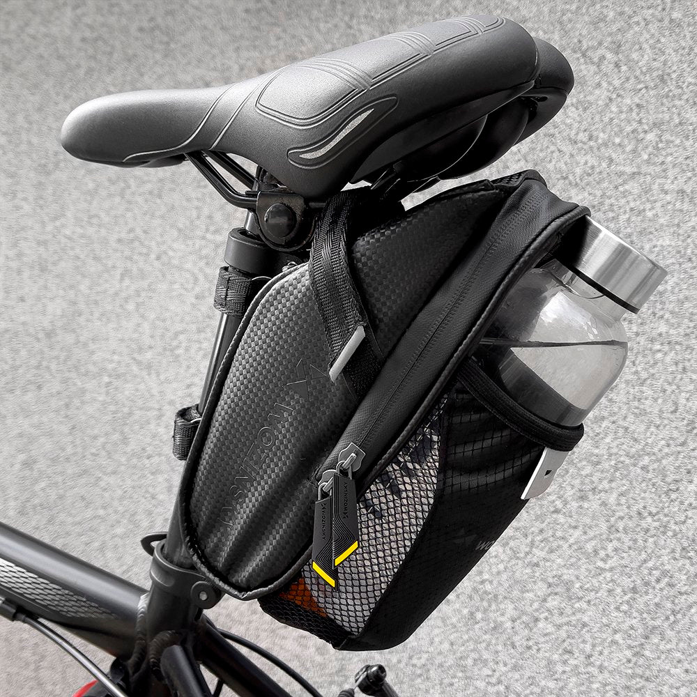 Wozinsky dviratis sėdynės suma 1.5L juoda (WBB20BK) -- Bicycle Bags