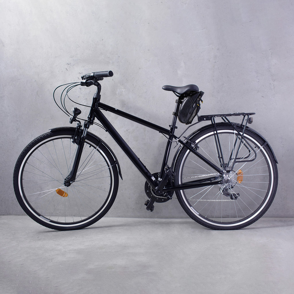 Wozinsky dviratis sėdynės suma 1.5L juoda (WBB20BK) -- Bicycle Bags