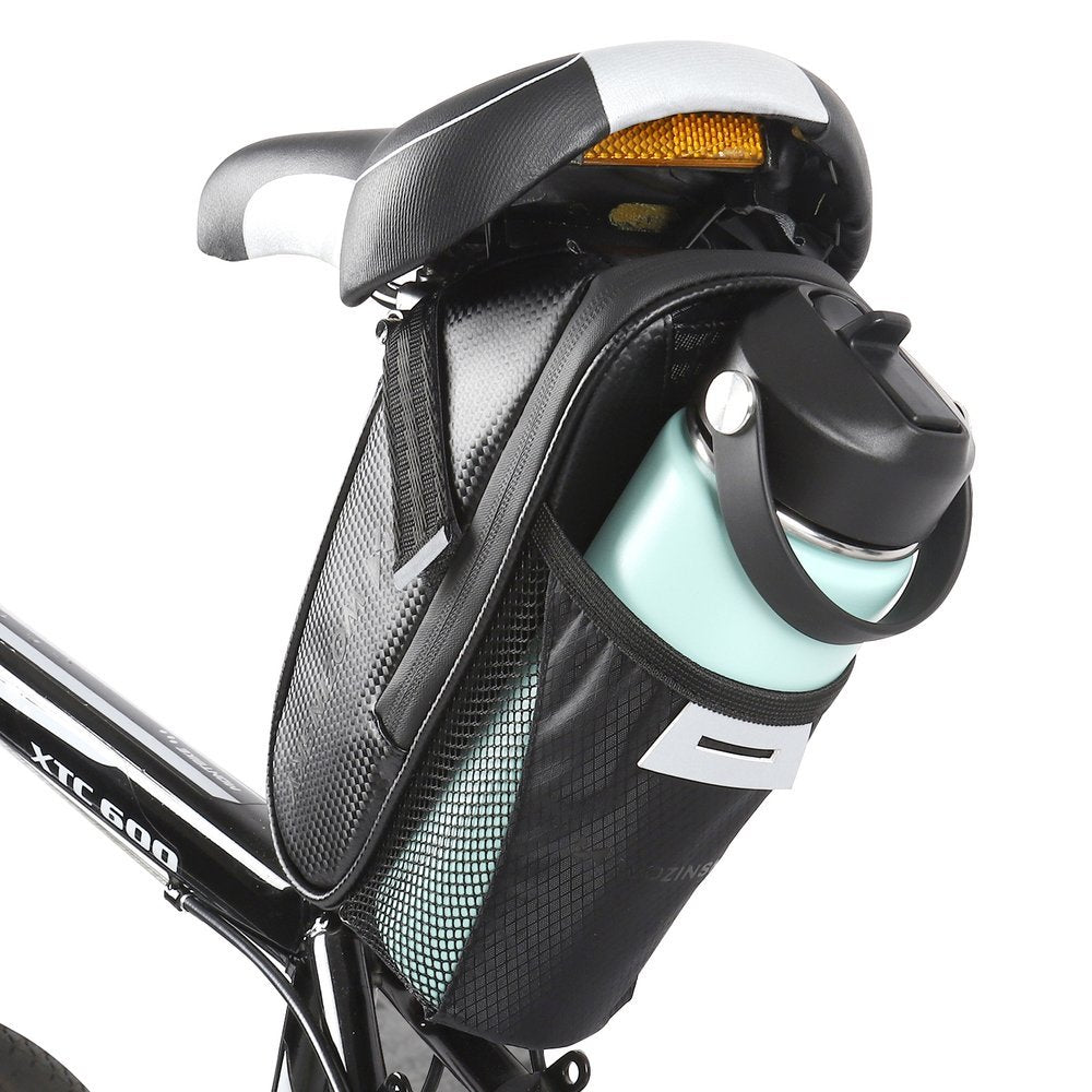 Wozinsky dviratis sėdynės suma 1.5L juoda (WBB20BK) -- Bicycle Bags