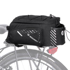 Wozinsky dvirazio pažasti suma su petimi 9L (lietpalties dangalas priimtas) juoda (WBB22BK) -- Bicycle Bags