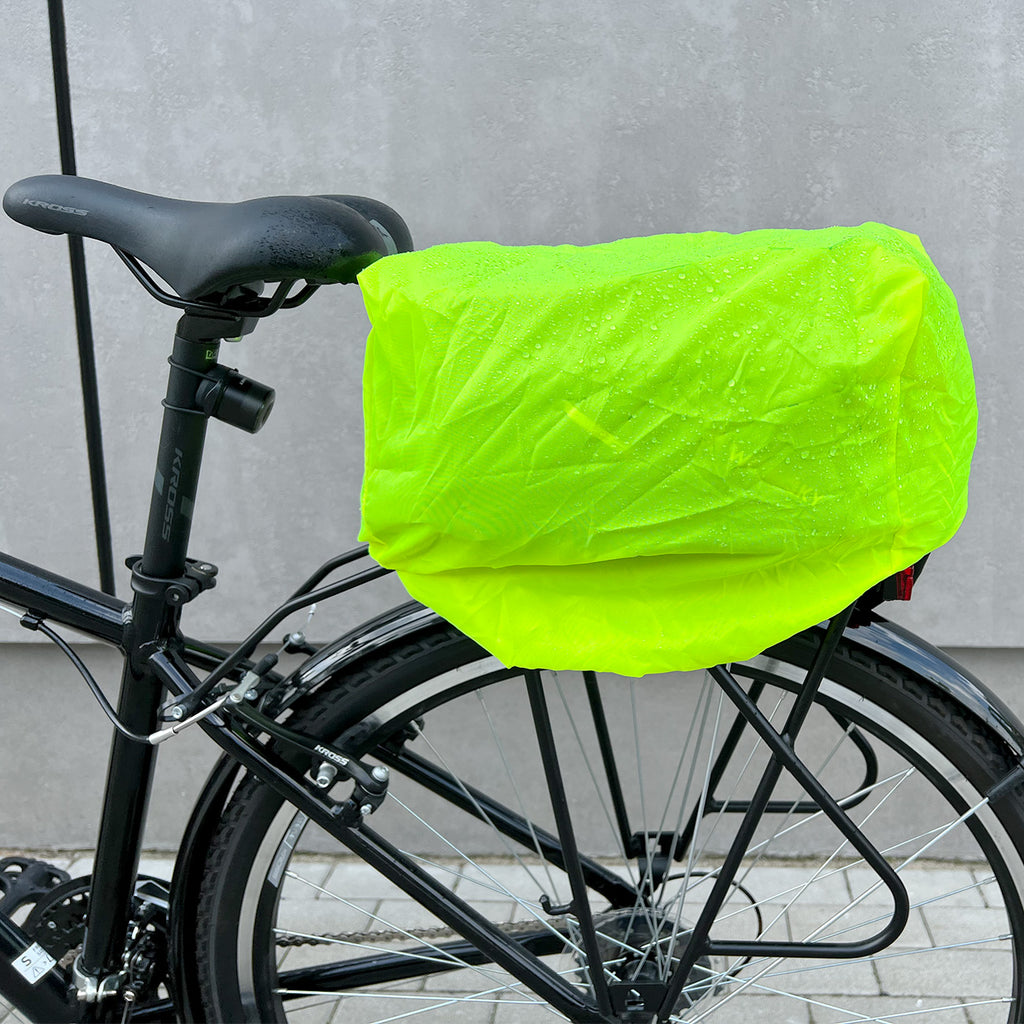 Wozinsky dvirazio pažasti suma su petimi 9L (lietpalties dangalas priimtas) juoda (WBB22BK) -- Bicycle Bags