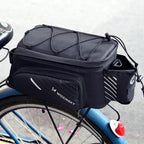 Wozinsky dvirazio pažasti suma su petimi 9L (lietpalties dangalas priimtas) juoda (WBB22BK) -- Bicycle Bags