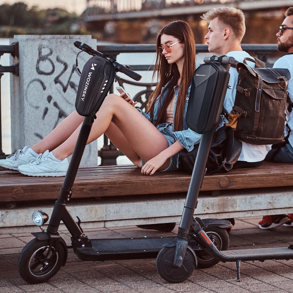 Wozinsky Vandensaugus Paspirtuko Valiro Krepšys 3L Juodas (WSB4BK) -- Bicycle Bags