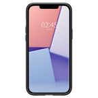 Spigen Liquid Air dėklas iPhone 12 / 12 Pro – juodas -- iPhone 12