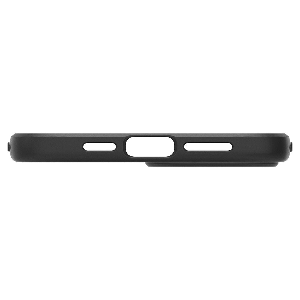 Spigen Liquid Air dėklas iPhone 12 / 12 Pro – juodas -- iPhone 12