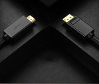 Ugreen vienkryptis DisplayPort į HDMI kabelis 4K 30Hz 32 AWG 1,5m juodas (DP101 10239) -- Video Cables