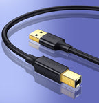 Ugreen USB Type B spausdintuvo laidas (vyriškasis) - USB 2.0 (vyriškasis) 480 Mbps 1,5 m juodas (US135 10350) -- Cell...