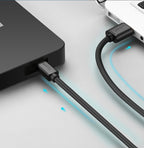 Ugreen laidas USB - mini USB 480 Mbps 3 m juodas (US132 10386) -- Cell phone cables