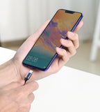 Ugreen US255 50125 USB-C (tiesus) / USB-C (kampinis) PD QC laidas 60W 3A 2m - pilkas -- Cell phone cables