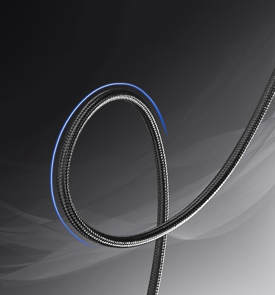 Ugreen HDMI – USB Type C kabelis 4K 60 Hz 1,5 m juodai pilkas (MM142 50570) -- Video Cables