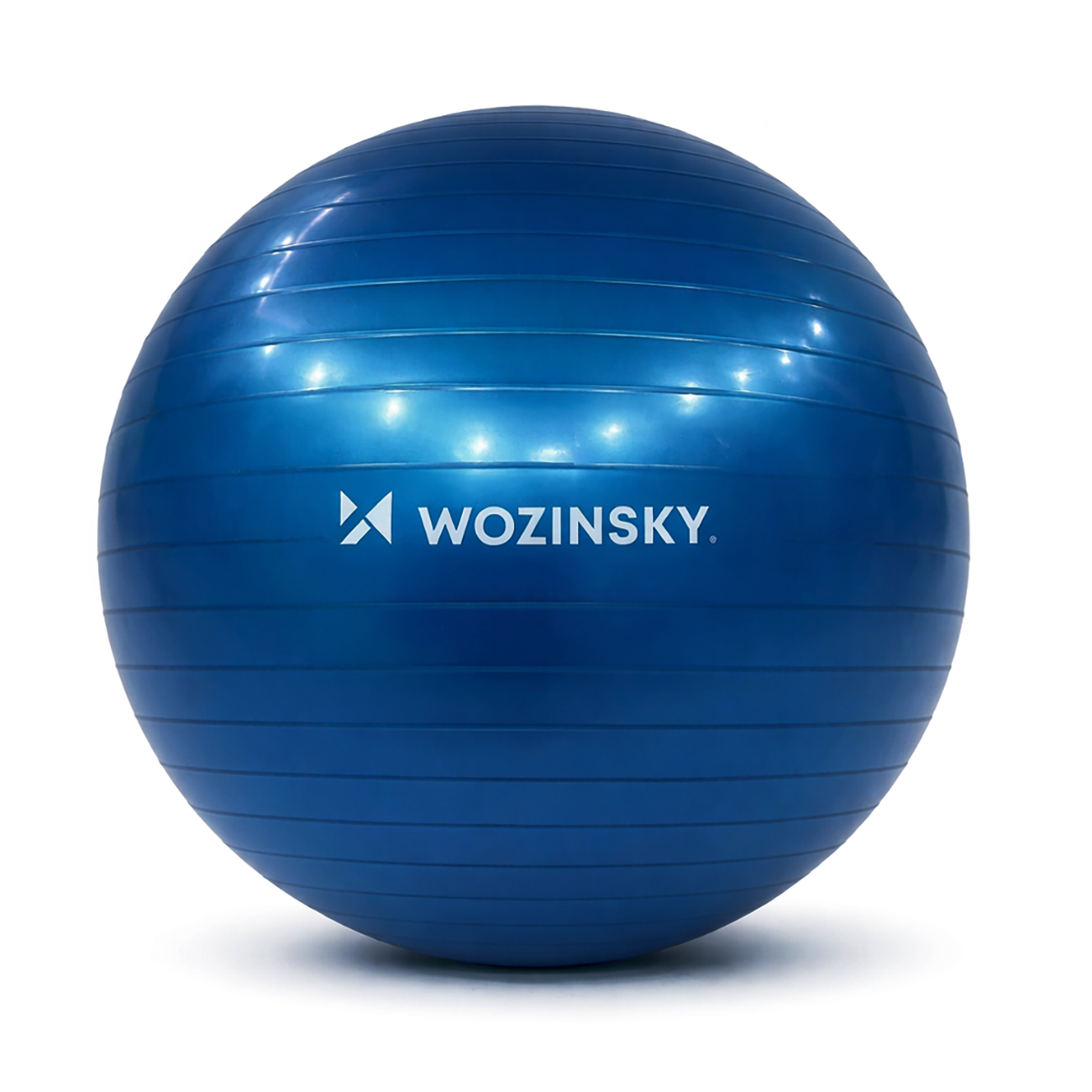 Wozinsky WGB65BL pratimų kamuolys, 65 cm, mėlynas -- Cycling Accessories