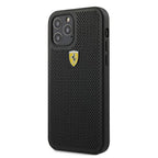 Ferrari dėklas iPhone 12/12 Pro – juodas -- iPhone 12
